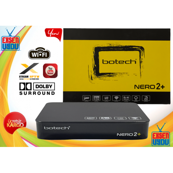 Botech Nero 2+  Linux Hd Uydu Alıcı