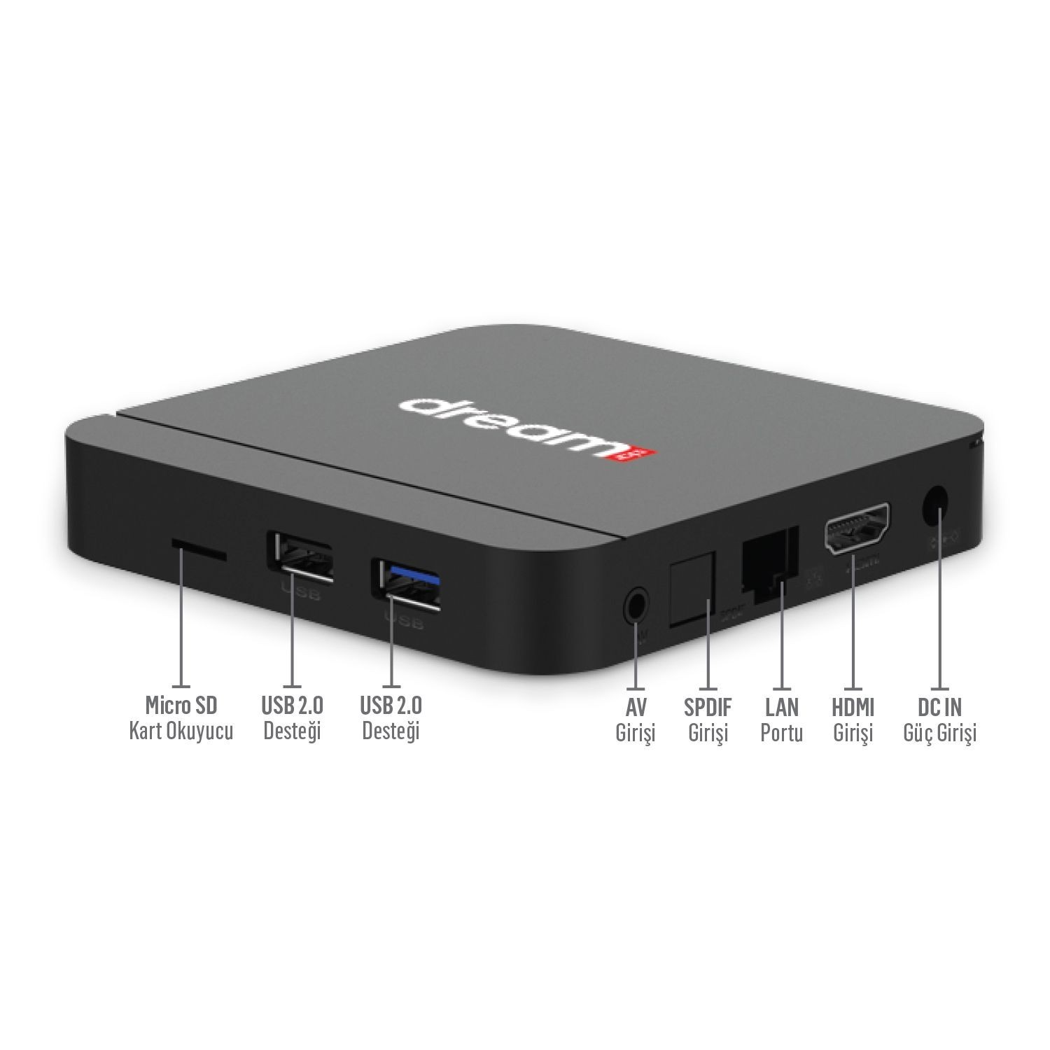 Dreamstar İ6 Tv Box 4GB Ram 64 GB Hafıza Android 12